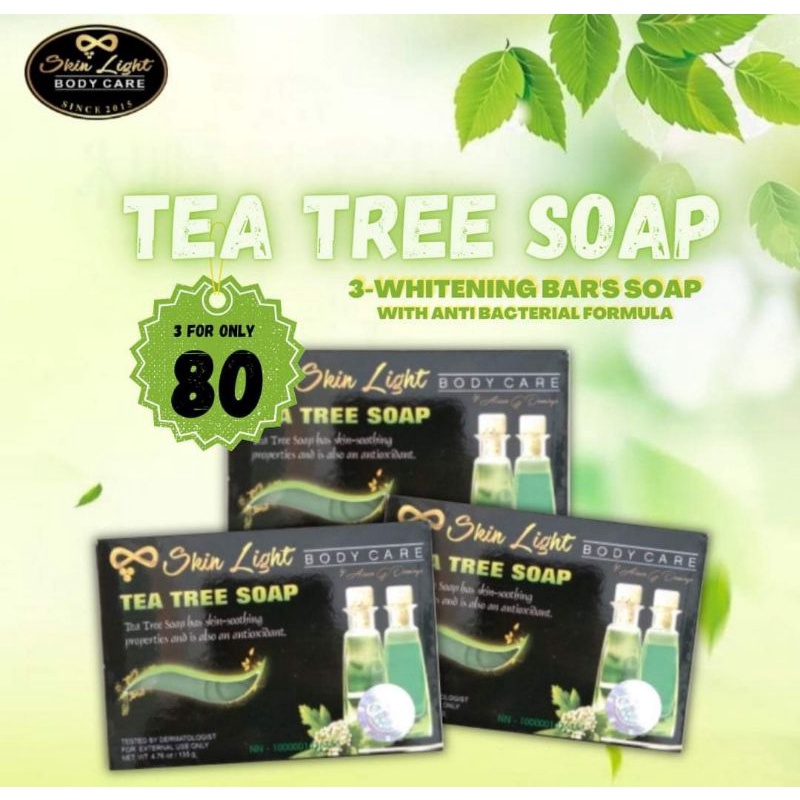 TEA TREE BAR SOAP 135G ( BUY 1 TAKE 2 ) Shopee Philippines