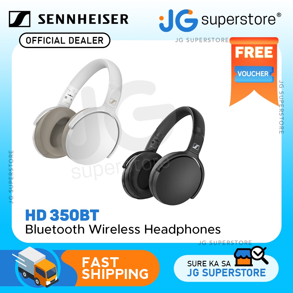 Sennheiser HD 350BT Wireless OverEar Headphones 30h BT 5.0 w/ Touch