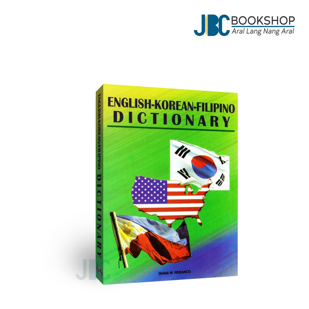 EnglishKoreanFilipino Dictionary by Diana W. Rebanco Shopee Philippines