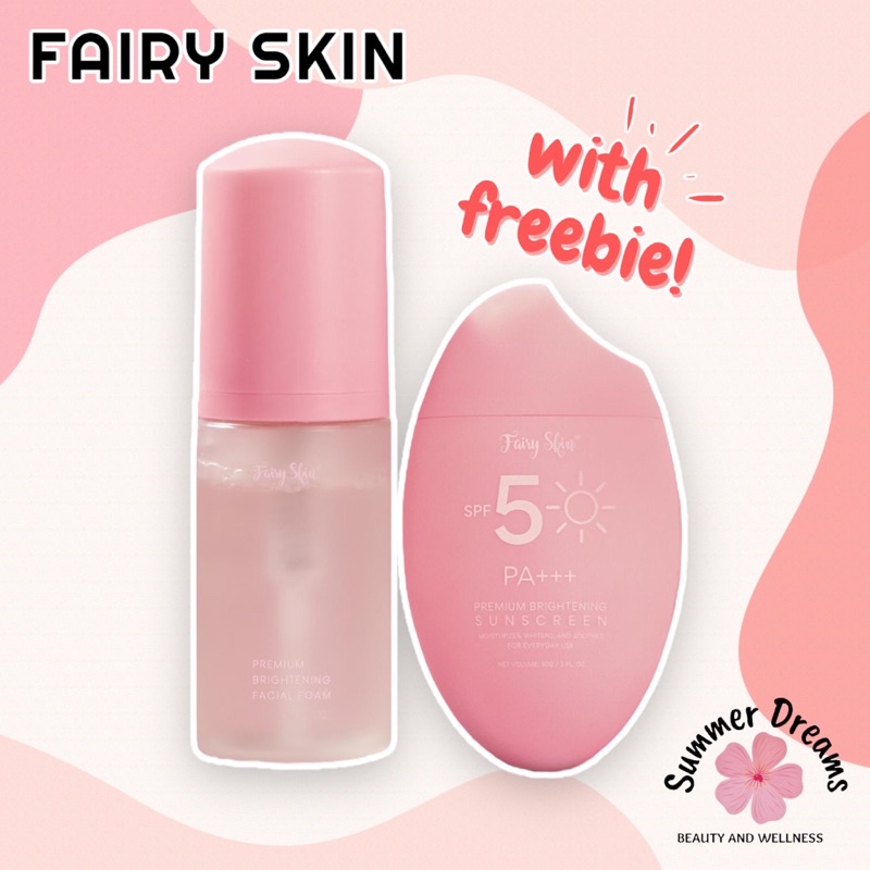 FAIRY SKIN Facial Foam Wash Cleanser 100ml | Shopee Philippines