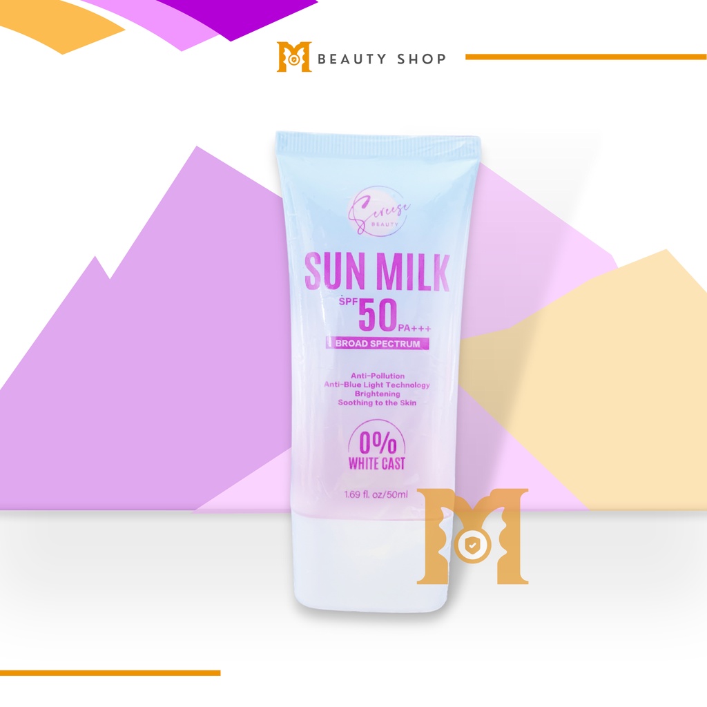 Sereese Beauty Sun Milk Spf 50 Shopee Philippines
