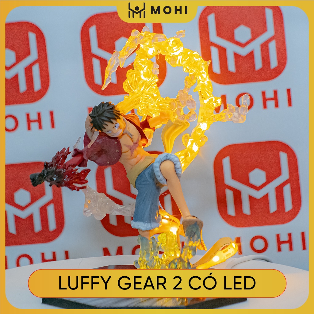 [With Box, With LED version] - One Piece Luffy, Luffy Gear 2, Luffy ...