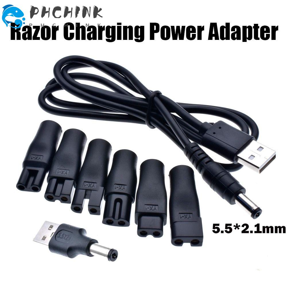 CHINK 8Pcs/Set Electric Razor Power Cord Universal 5V Replacement ...