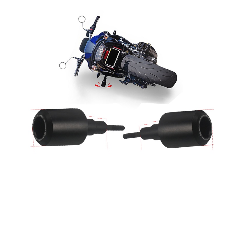 Zx6r Frame Sliders ZX-6R ZX-10R ZX-14R Front Rear Wheel