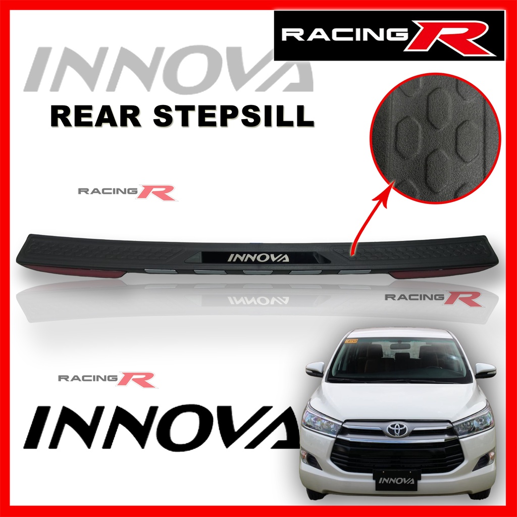Toyota Innova 2016 to 2024 W/ Reflector OEM Rear Step Sill or Rear