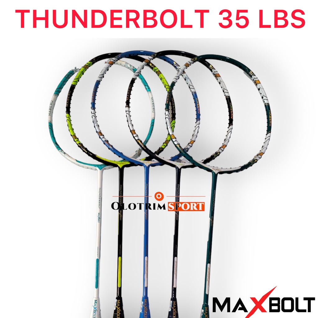 Badminton Racket MAXBOLT THUNDERBOLT 35LBS Thunder Bolt 35LBS Original