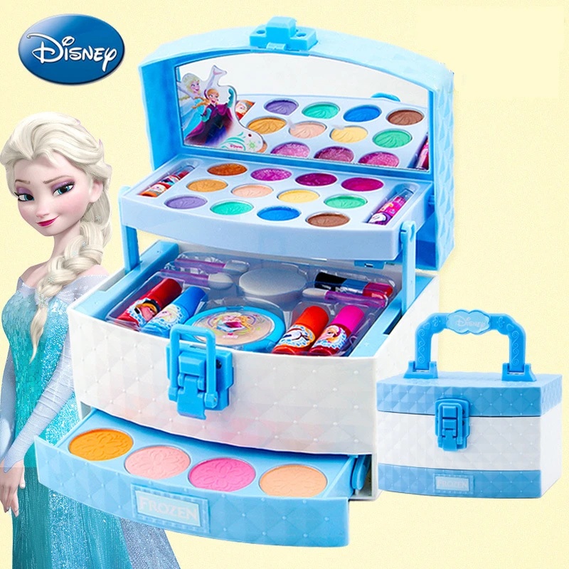 32PCS Kids Makeup Toys Girls Real Makeup Kit Washable Non-toxic Makeup ...