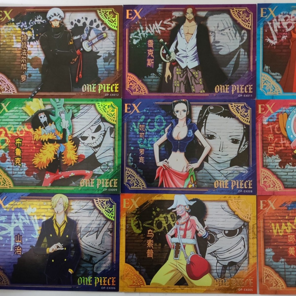 One Piece Anime Card Bago 25th Anniversary Edition EX Rare Collection
