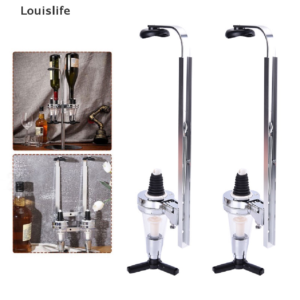 LLPH Liquor Dispenser Wall Mounted Cocktail Shaker Stand Wine Beer Bar