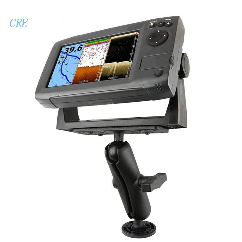 CRE Marine Boat Fishfinder Bracket 360 Degree Depth Sounder Base Mount