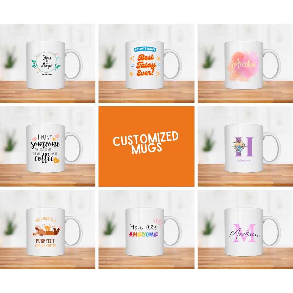 Customized Mugs (best for gift giving) Shopee Philippines