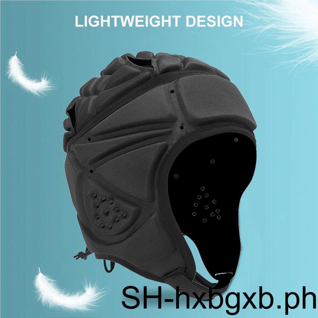 Ruby Scrum Caps Buffering Helmets Black Color Supple Cycling Football