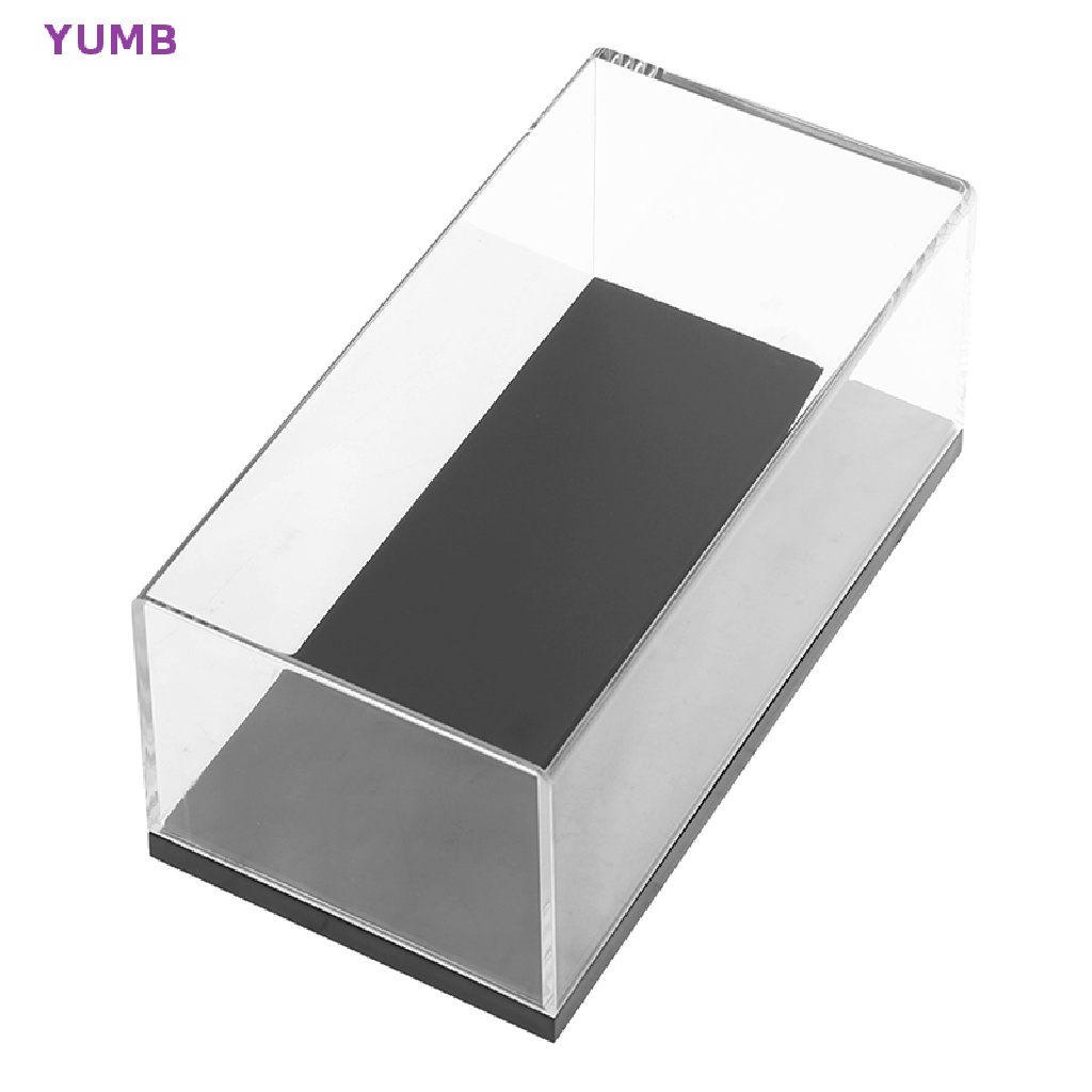 YUMB Scale 143 Transparent Acrylic Hard Cover Case Display Box For Car Model Figure NEW