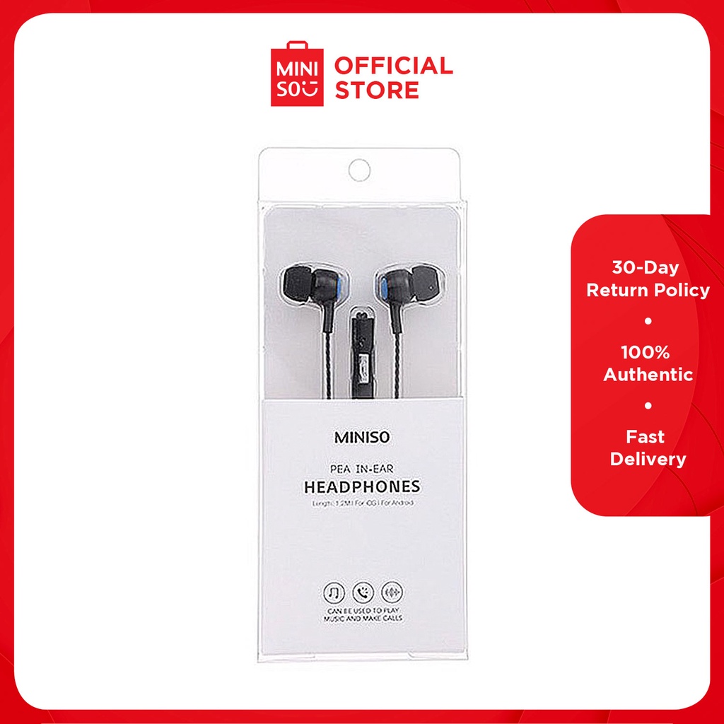 Earphone best sale miniso shopee