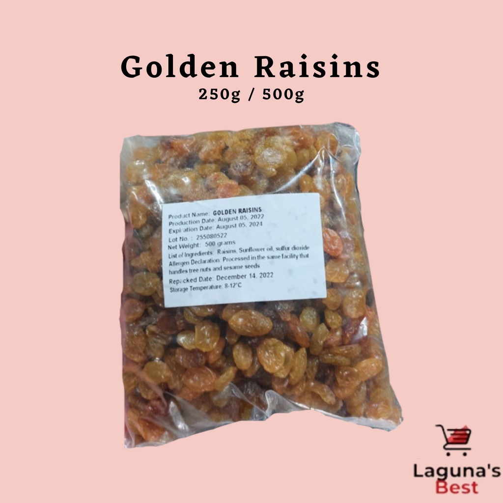 Golden Raisins 250g / 500g | Shopee Philippines