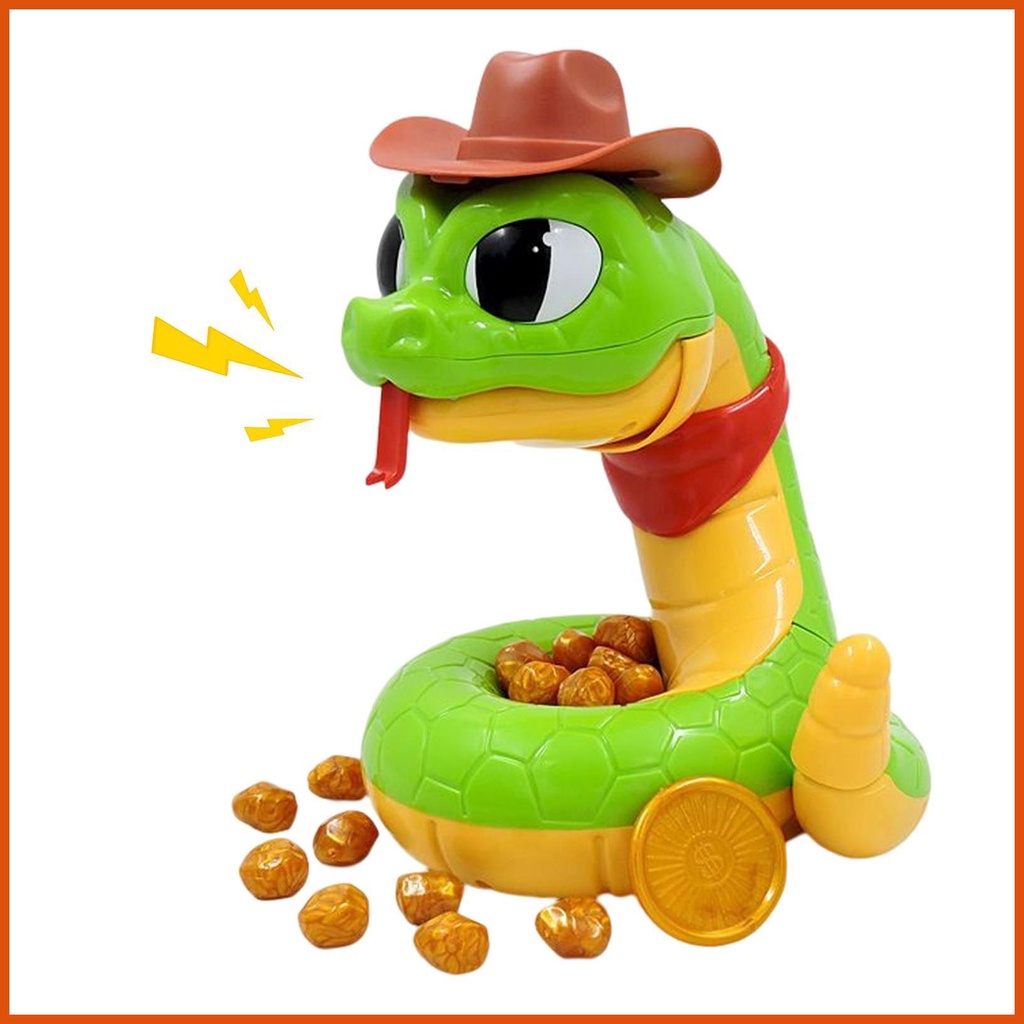 Tricky Electric Rattlesnake Scary Interactive Doll Toys Funny Party ...