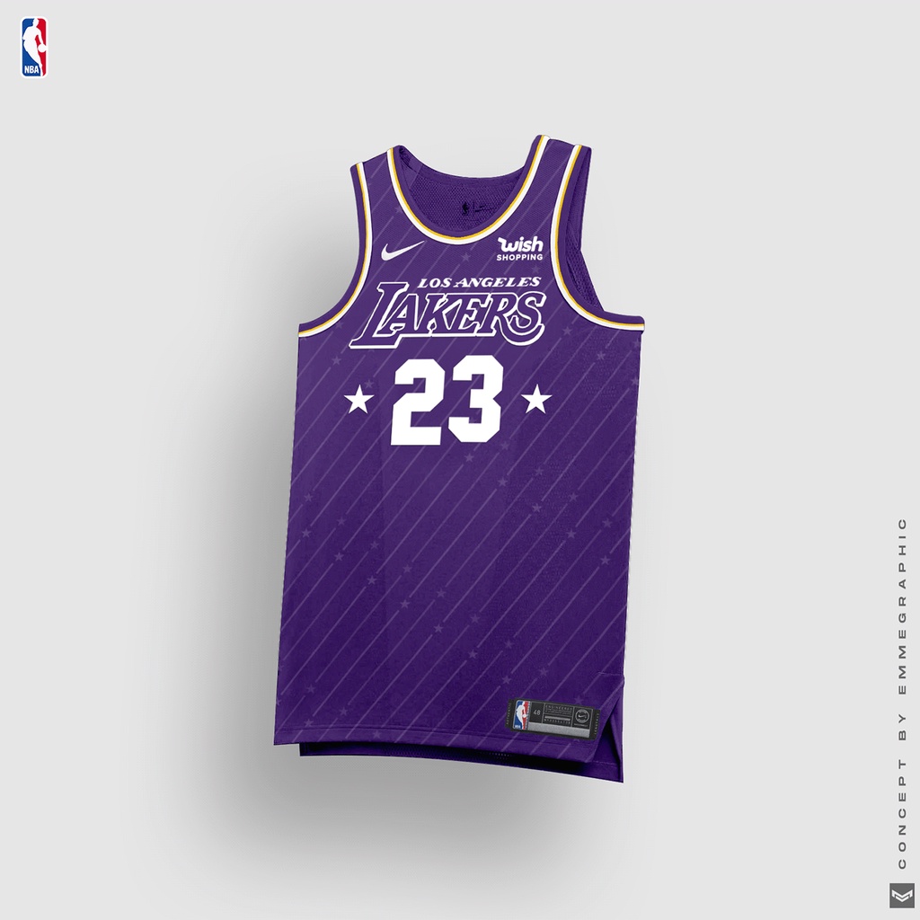 2022 LAKERS CITY EDITION x HG CONCEPT JERSEY