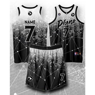 Pheno Jersey MAV Personalize Name Customized Basketball Jersey for Men Full  Sublimation Unisex Terno for Teens Jersey and Shorts Set Oversized Drifit