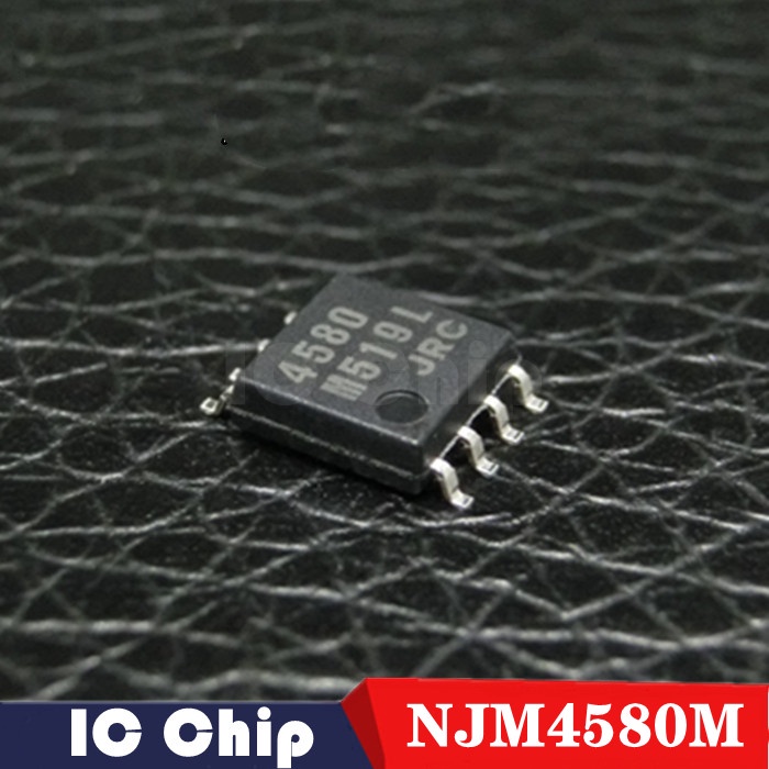 10pcs NJM4580M SOP8 JRC4580 NJM4580 SOP8 4580 4580M SOP SMD Dual ...