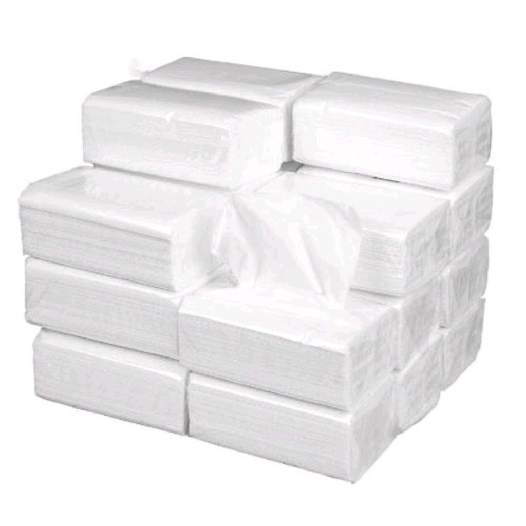 Wood Pulp Facial Tissue Interfolded Paper Tissue 3Ply | Shopee Philippines