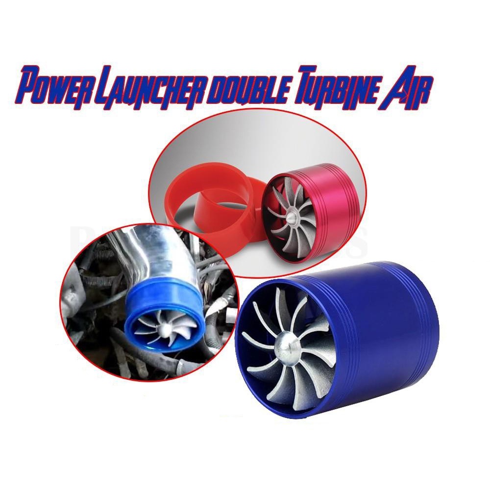 F1-Z Racing Sport Power Launcher Turbo Fan Intake Turbine 60mm Dual ...
