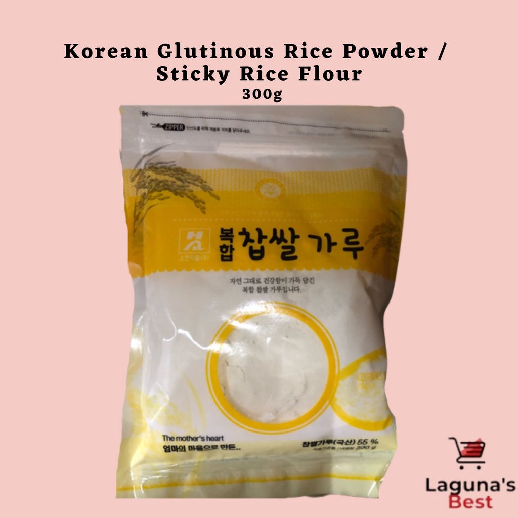 Korean Glutinous Rice Powder / Sticky Rice Flour 300g Shopee Philippines