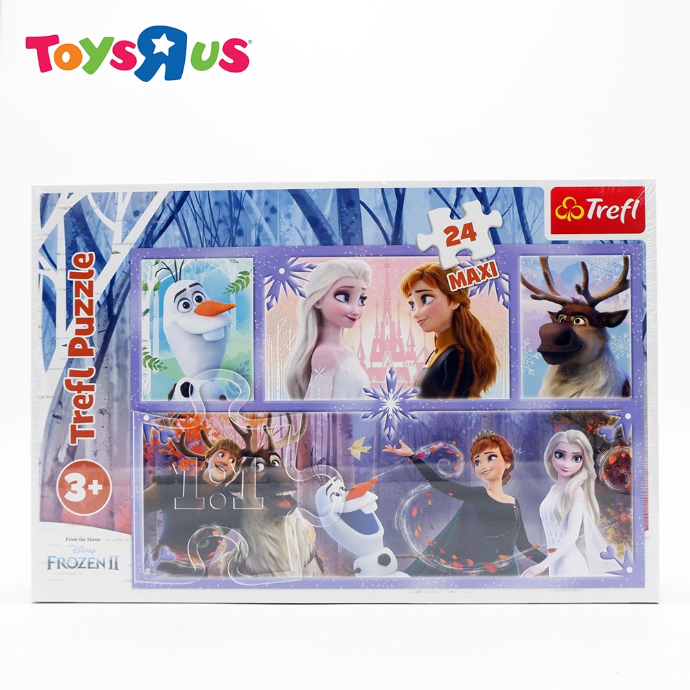 Trefl Puzzle 24-pieces Maxi Disney Frozen A Word Full of Magic | Shopee ...