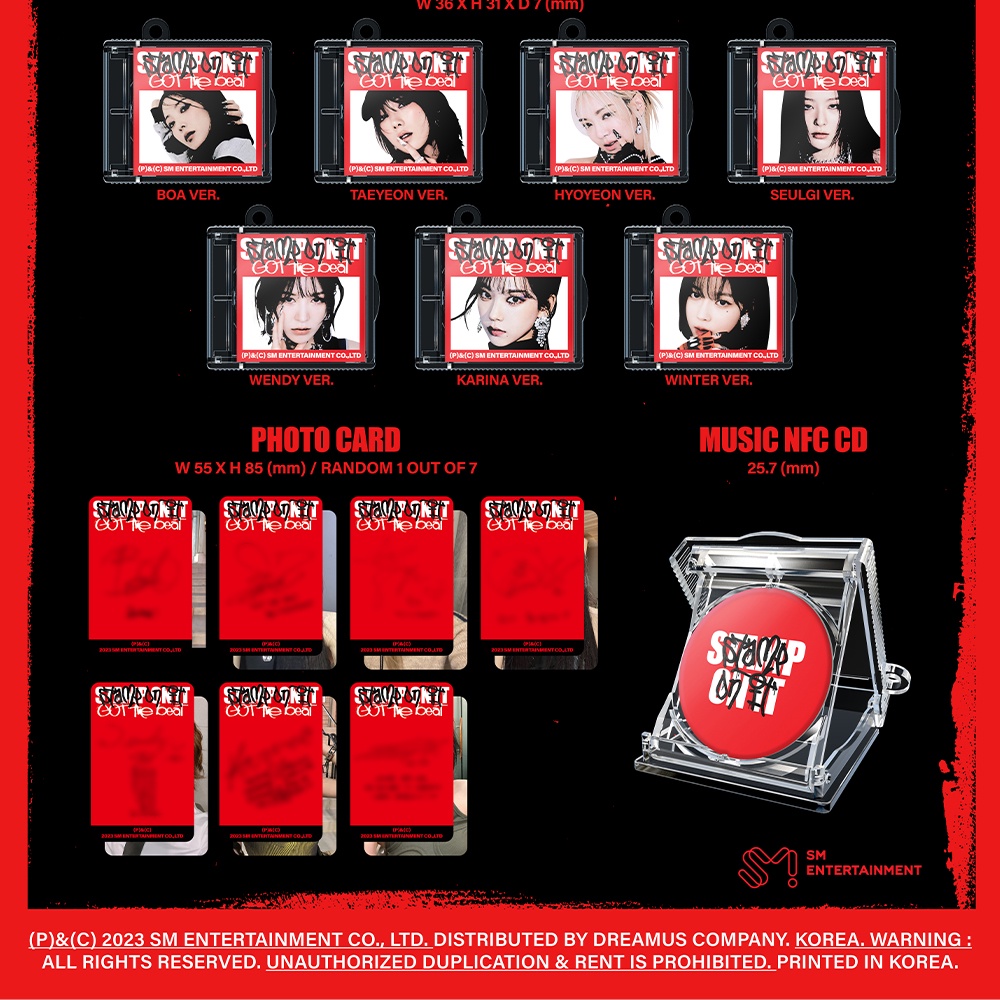 GOT the beat - 1st Mini Album [ Stamp On It ]_SMini version