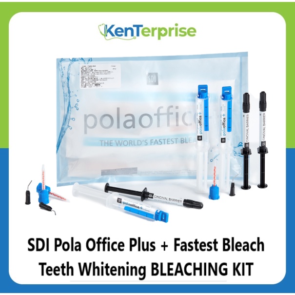 SDI Pola Office Plus + Fastest Bleach Teeth whitening BLEACHING KIT