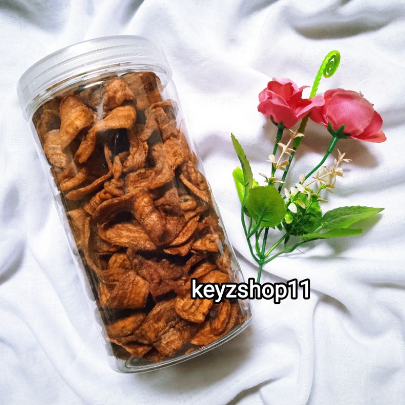 Sweet BALI Banana Chips KRIUK Banana Chips 1000ML Jar Packaging ...