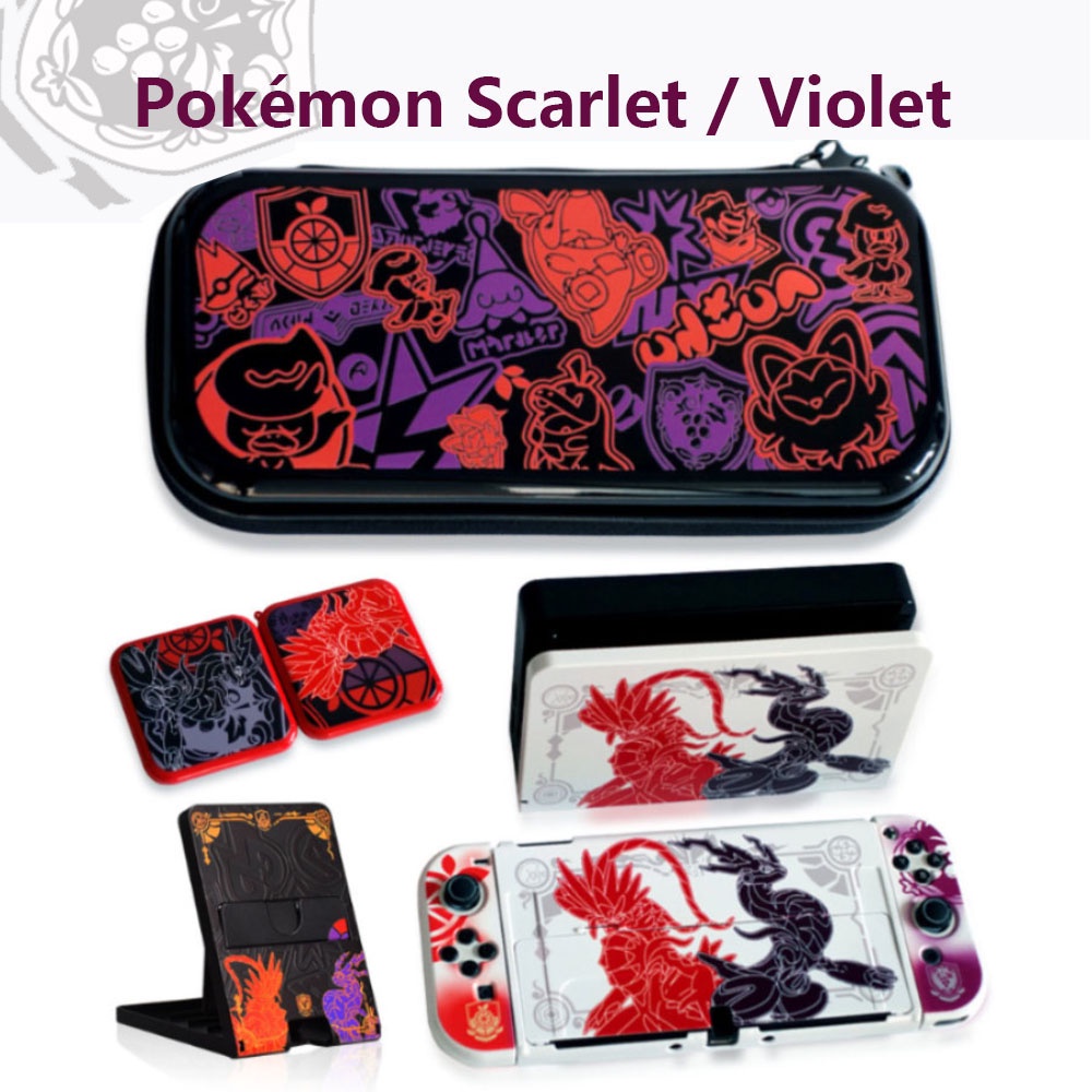 Case Pokémon Scarlet / Violet Protective Case for Nintendo Switch V1 V2 ...