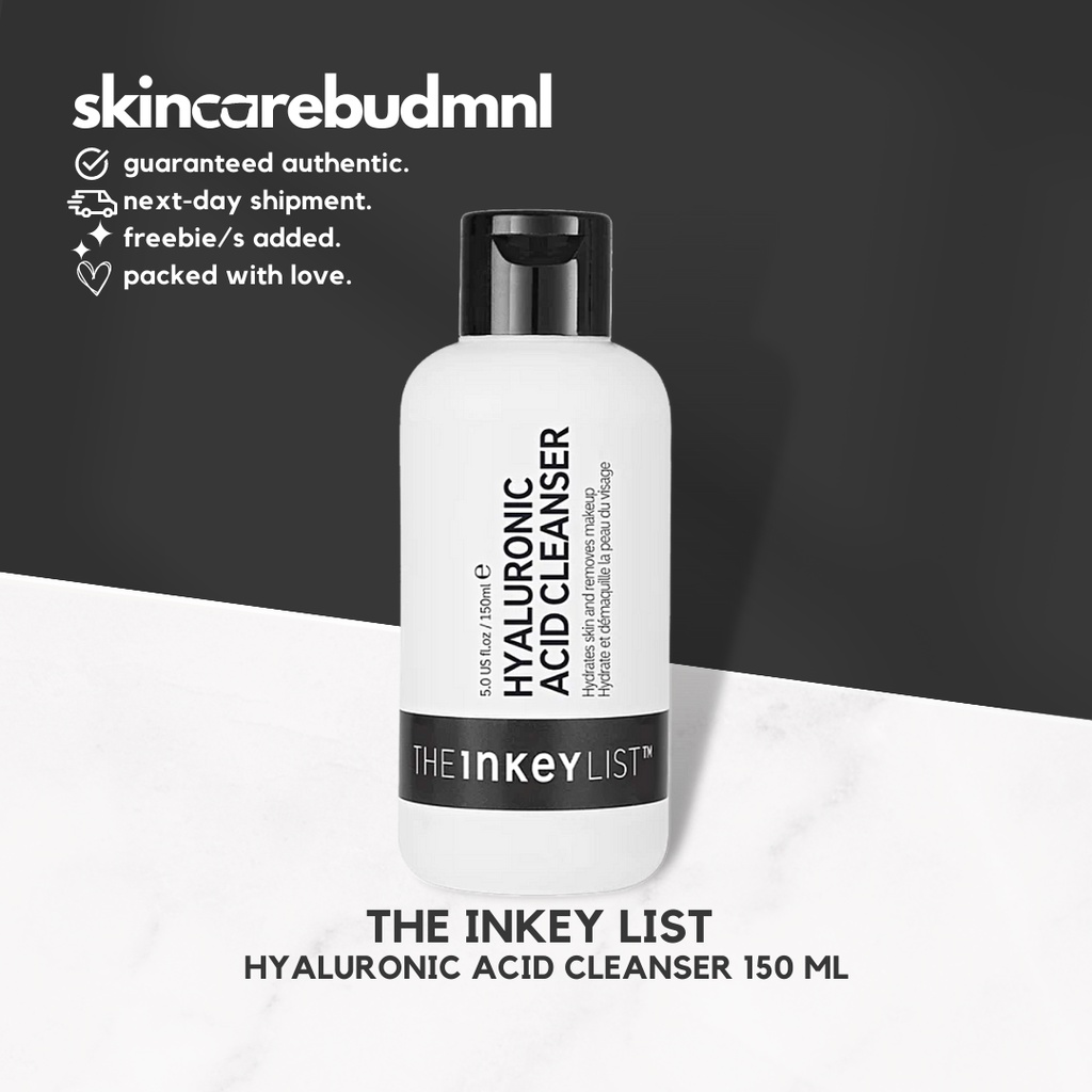 The Inkey List Hyaluronic Acid Cleanser 150ml by skincarebudmnl