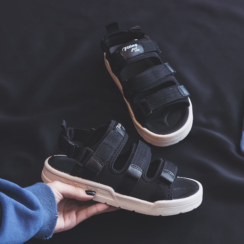Sandals For Women Men New Thick Bottom Color Matching Casual Sports Beach sandals Breathable Sandal Shopee Philippines