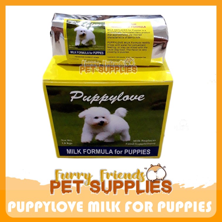 PUPPYLOVE MILK New Born Puppy Milk Replacer (Puppy Love) 300g | Shopee ...