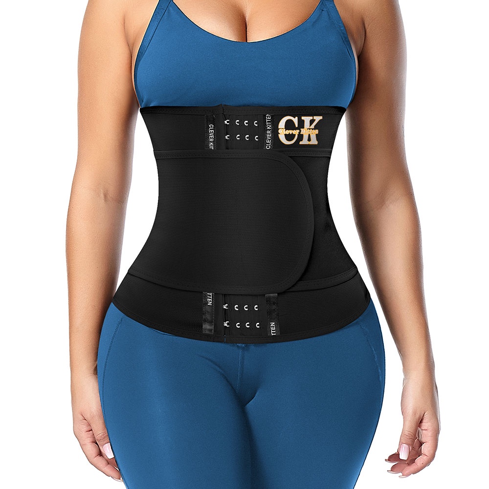 Women Waist Trainer Belts Adjustable Trimmer Girdle Seamless Flat