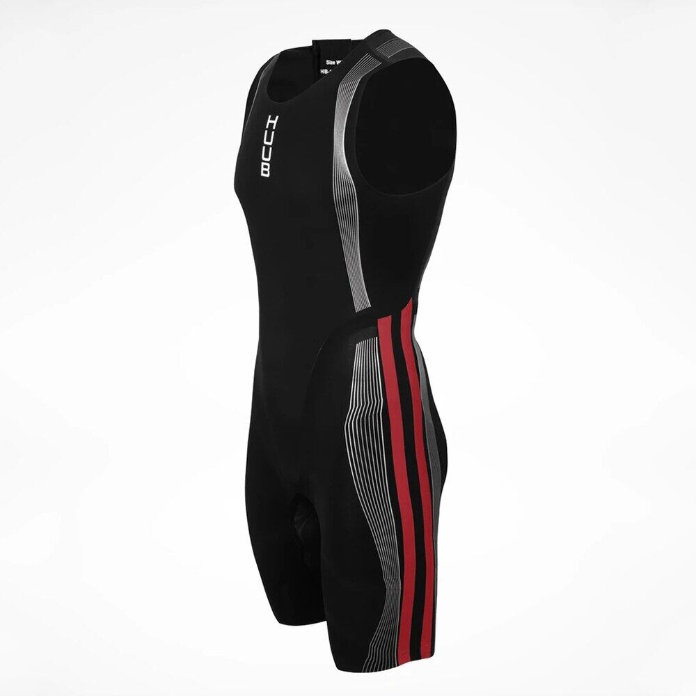 HUUB Triathlon Skinsuits Men Sleeveless Cycling Suit Team Road Bicycle
