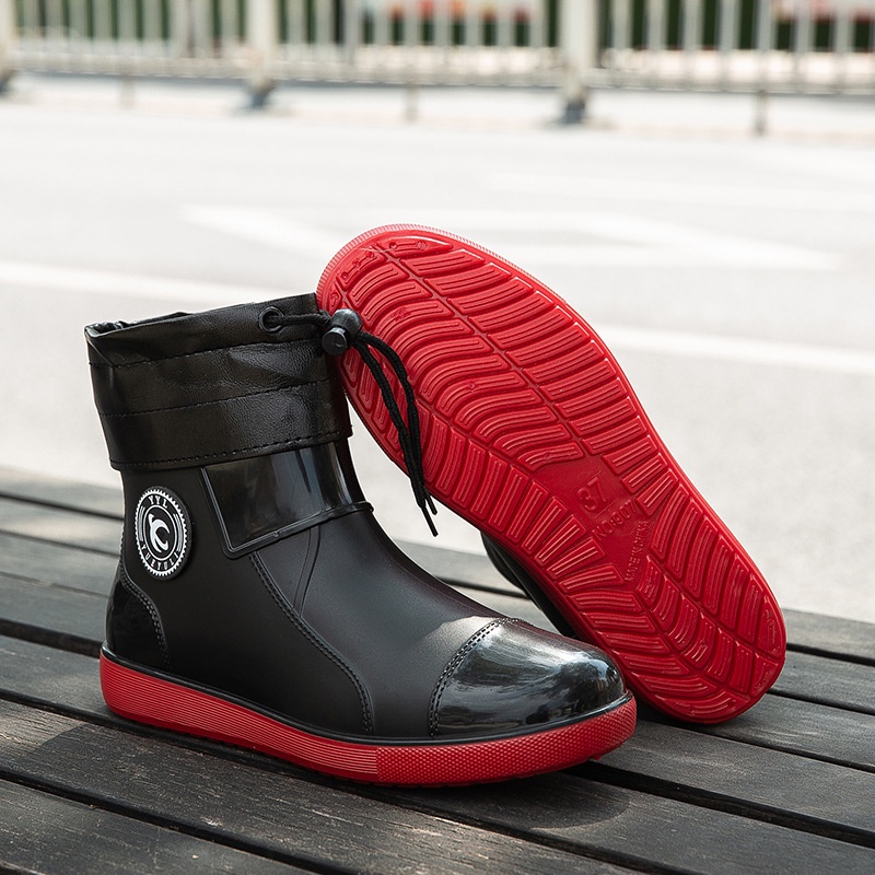 Oversized waterproof shoes, men's rain shoes, women's rain shoes