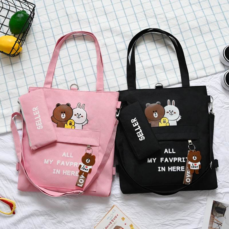 One Of The Best Korean Style Tote Bag In A 3 Way Use Good Quality And