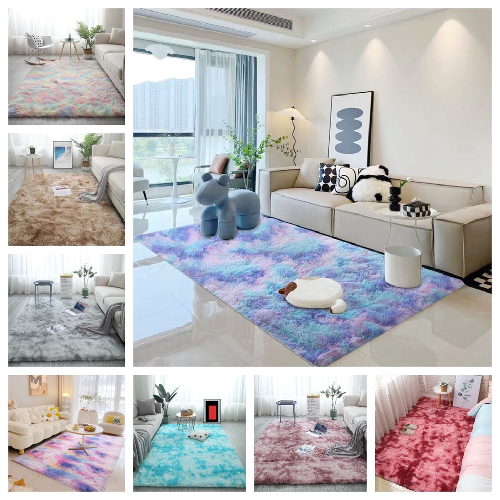 Tie-dyed Carpet 60*120CM Super Plush soft art Rugs for Dining Room ...