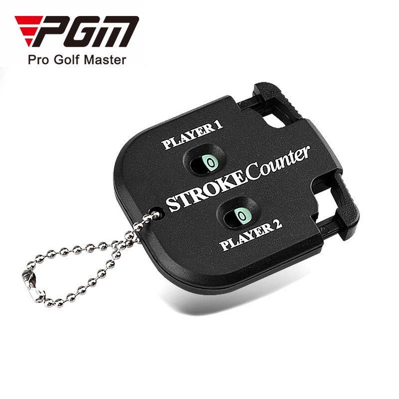 PGM Golf Square Type Scorer Double Dial Counting Machine Key Ring ...