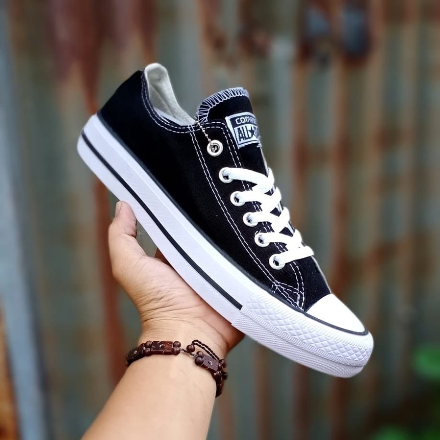 (FREE Random SOCKS) Converse 70s low egret black white shoes / 70s ...