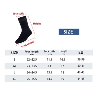 YUPARD Diving Socks 3Mm Nylon Snorkel Non-Slip Flippers Swimming Sock ...