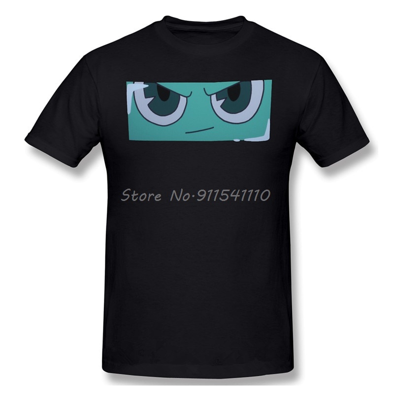 Top Tees Robot Face T Shirt Popular Men Black Deca Dence Natsume ...