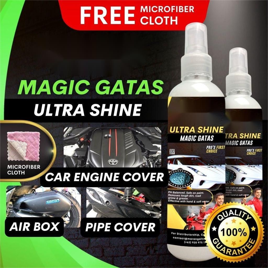 Magic Gatas Car/Motorcycle Wax (Original) with Free Microfiber Cloth