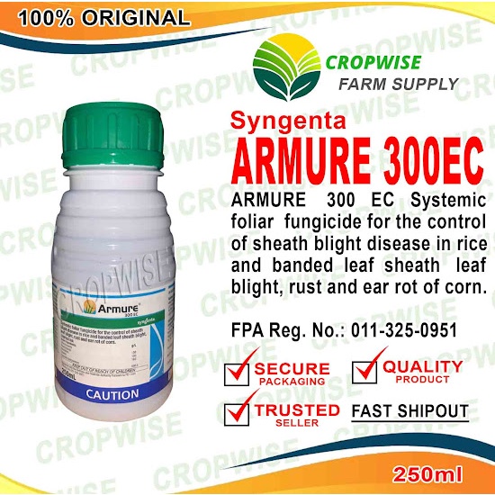 Syngenta ARMURE 300 EC Fungicide 250mL | Shopee Philippines