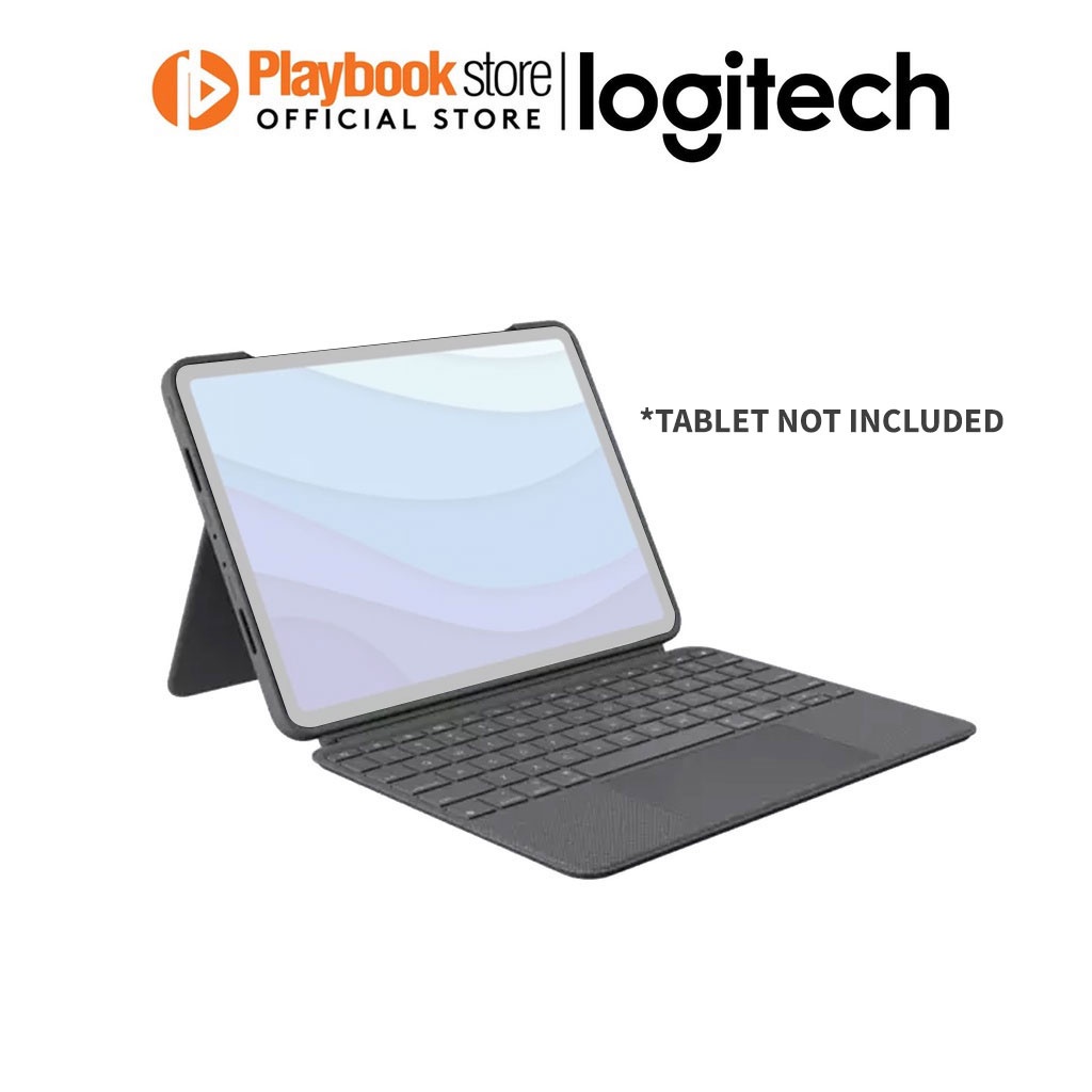Logitech Combo Touch Backlit Keyboard Case with Trackpad for iPad Pro