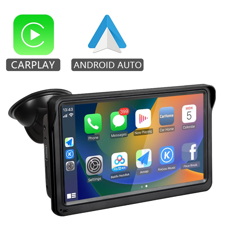 Universal 7inch Car Radio Multimedia Video Player Wireless Carplay And ...