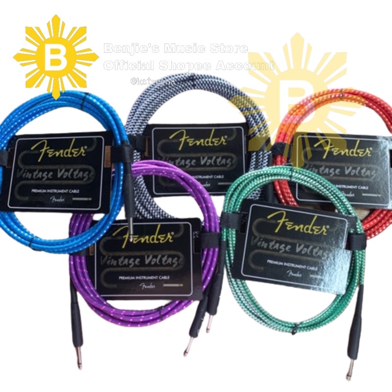 Fender vintage deals voltage cable