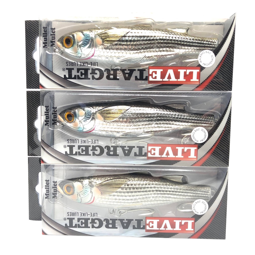 LIVETARGET MUW120T Mullet Walking Bait | Shopee Philippines