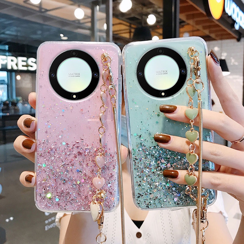 Phone Case Honor X9a 5G Latest 2023 Glitter Sequins Design With